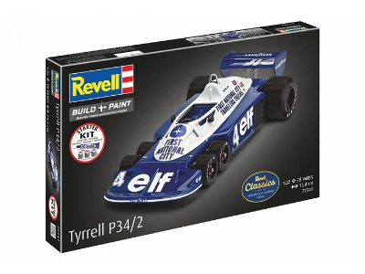 Tyrrell P34/2 6-wheeler Starter Kit (Revell Clasics) - zdjęcie 3