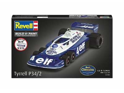 Tyrrell P34/2 6-wheeler Starter Kit (Revell Clasics) - zdjęcie 4