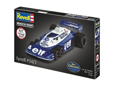 Tyrrell P34/2 6-wheeler Starter Kit (Revell Clasics) - zdjęcie 5