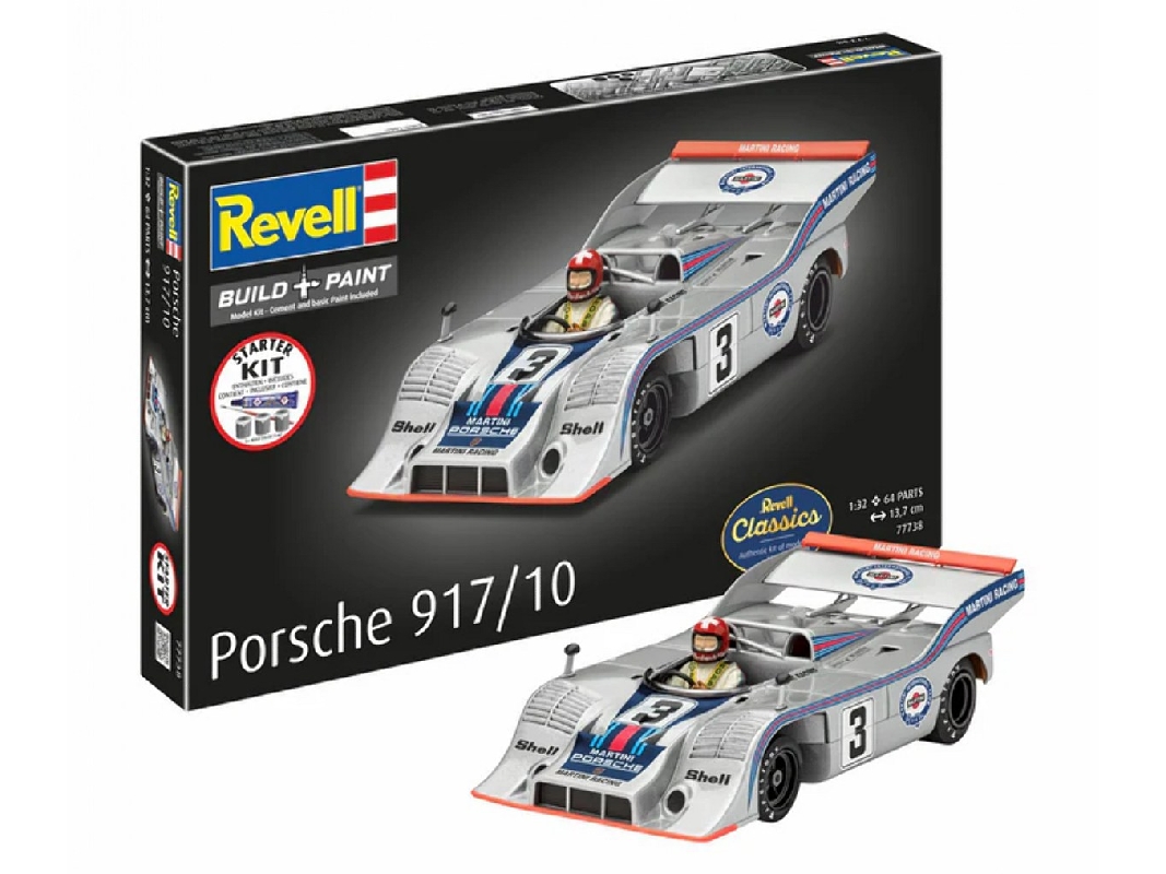 Porsche 917/10 Starter Kit (Revell Classics) - zdjęcie 1