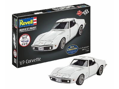 Chevrolet Corvette C3 (1969) Starter Kit (Revell Classics) - zdjęcie 1