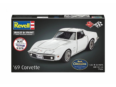 Chevrolet Corvette C3 (1969) Starter Kit (Revell Classics) - zdjęcie 2
