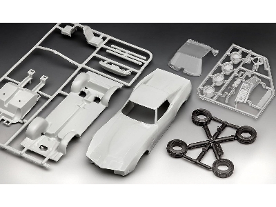 Chevrolet Corvette C3 (1969) Starter Kit (Revell Classics) - zdjęcie 4