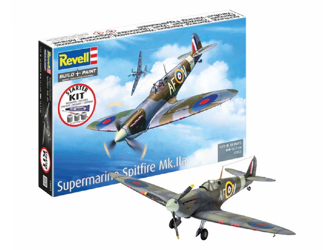 Supermarine Spitfire Mk.Iia Starter Kit - zdjęcie 1