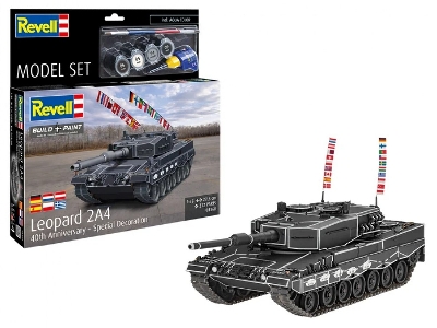 Leopard 2a4 - 40th Anniversary Special Decoration (Model Set) - zdjęcie 1
