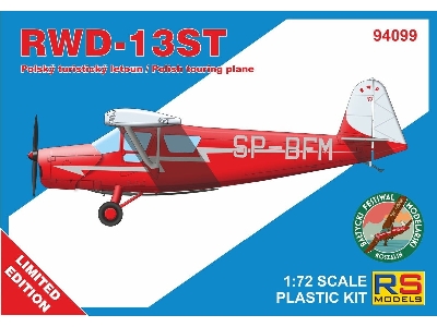 Rwd-13 St - Polish Touring Plane - zdjęcie 1