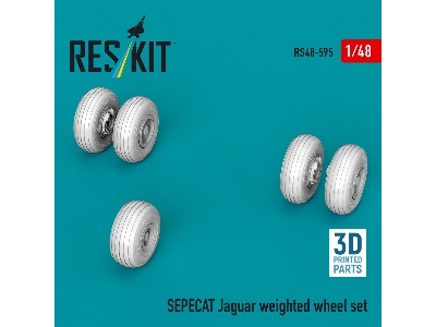 Sepecat Jaguar - Weighted Wheel Set (3d-printed) - zdjęcie 1