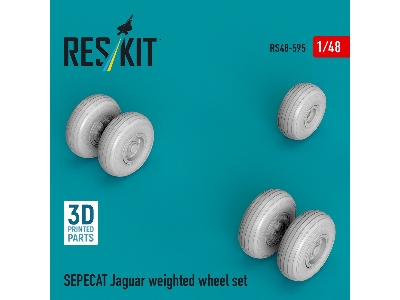 Sepecat Jaguar - Weighted Wheel Set (3d-printed) - zdjęcie 2