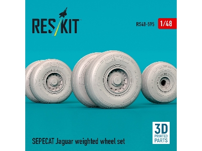 Sepecat Jaguar - Weighted Wheel Set (3d-printed) - zdjęcie 3