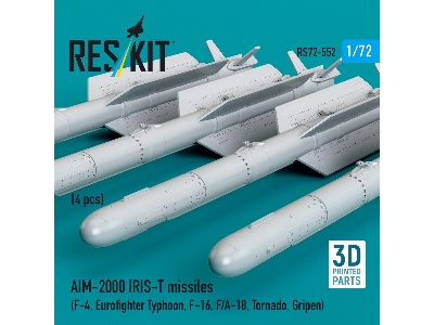 Aim-2000 Iris-t Missiles (4 Pcs / 3d-printed) - zdjęcie 2