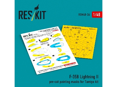 Lockhhed Martin F-35 B Lightning Ii - Pre-cut Painting Masks (For Tamiya Kits) - zdjęcie 1