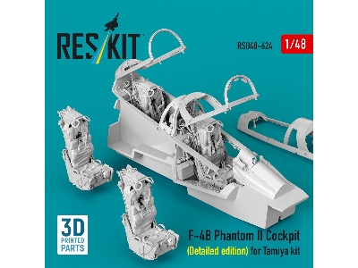 Mcdonnell Douglas F-4 B Phantom Ii - Cockpit Detailed Edition (For Tamiya Kits / 3d-printed) - zdjęcie 1