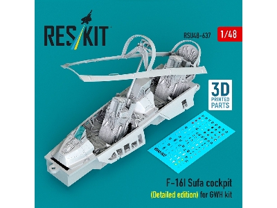 Lockheed Martin F-16i Sufa - Cockpit Detailed Edition (For Gwh Kits / 3d-printed) - zdjęcie 1