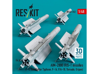 Aim-2000 Iris-t Missiles (4 Pcs / 3d-printed) - zdjęcie 3