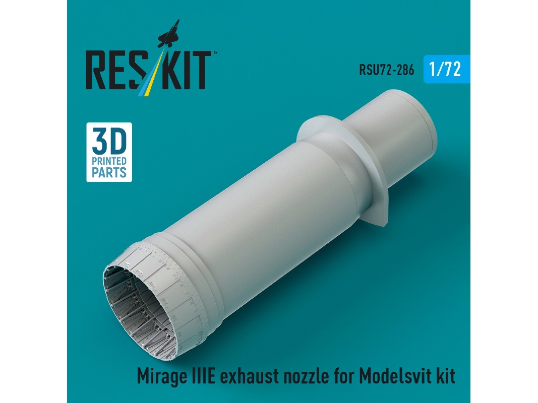 Dassault Mirage Iii E - Exhaust Nozzle (For Modelsvit Kits / 3d-printed) - zdjęcie 1