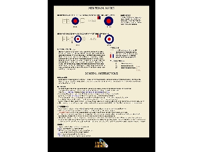 De Havilland Hornet F. Mk.3 - Stencilling And Basic National Insignia Masks Set (For Db Model Kits) - zdjęcie 2