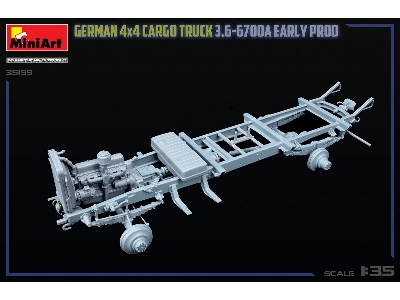German 3t 4x4 Cargo Truck 3.6-6700a (Early Production) - zdjęcie 33