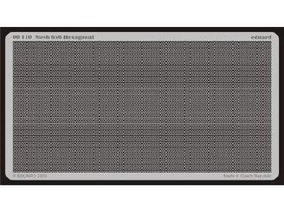  Mesh 6x6 Hexagonal - blaszki - zdjęcie 1