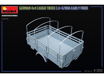 German 3t 4x4 Cargo Truck 3.6-6700a (Early Production) - zdjęcie 41
