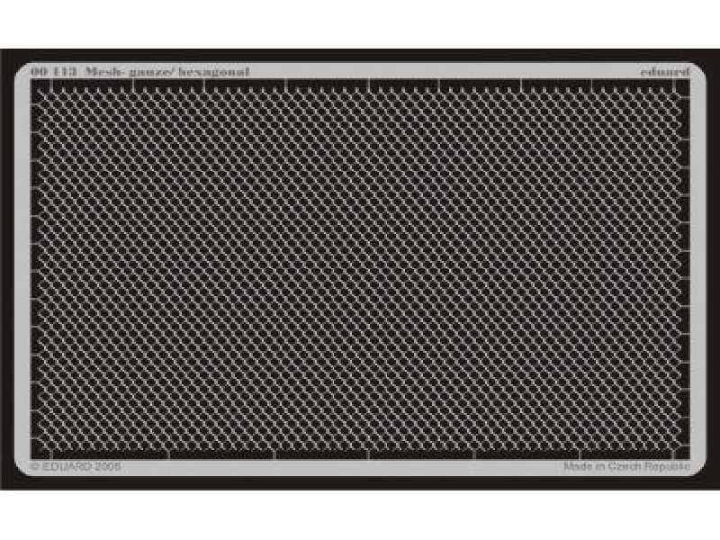 Mesh - gauze/ Hexagonal - blaszki - zdjęcie 1 Mesh - gauze/ Hexagonal - blaszki - zdjęcie 1