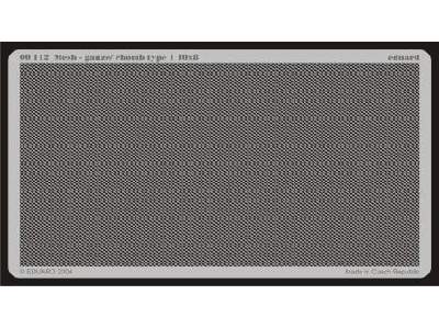  Mesh - gauze/  Rhomb type 1 10x8 - blaszki - zdjęcie 1