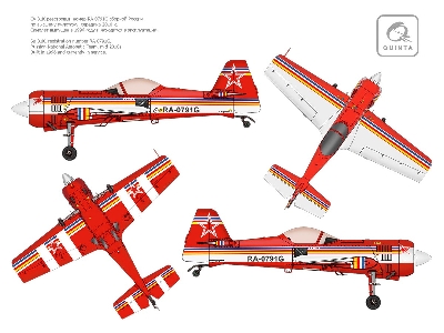 Sukhoi Su-31 Model Kit - zdjęcie 5