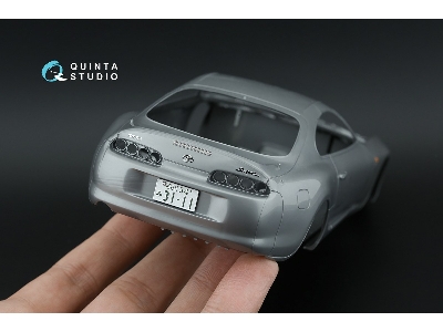 Toyota Supra A80 Jdm-spec - 3d-printed & Coloured Interior With Metal Sticker Parts (For Tamiya Kits) - zdjęcie 12