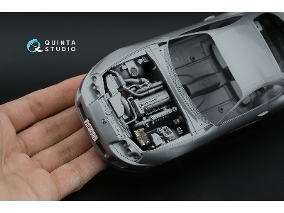 Toyota Supra A80 Export-spec - 3d-printed & Coloured Interior With Metal Sticker Parts (For Tamiya Kits) - zdjęcie 11