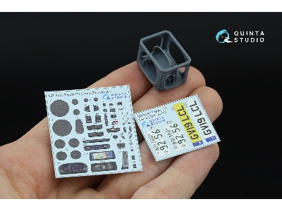 Toyota Gr Supra - 3d-printed & Coloured Interior With 3d-printed Resin Parts (For Tamiya Kits) - zdjęcie 3
