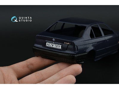 Bmw 318i/320i E36 Sedan - 3d-printed & Coloured Interior With Metal Sticker Parts (For Hasegawa Kits) - zdjęcie 11