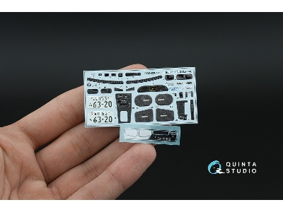 Nissan Silvia S13 K-s - 3d-printed & Coloured Interior With Metal Sticker Parts (For Tamiya Kits) - zdjęcie 2