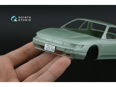 Nissan Silvia S13 K-s - 3d-printed & Coloured Interior With Metal Sticker Parts (For Tamiya Kits) - zdjęcie 11