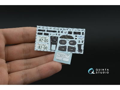 Nissan Silvia S13 - 3d-printed & Coloured Interior With Metal Sticker Parts (For Aoshima Kits) - zdjęcie 2