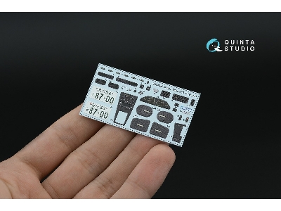 Nissan Silvia S13 - 3d-printed & Coloured Interior With Metal Sticker Parts (For Aoshima Kits) - zdjęcie 3