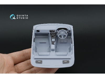 Nissan Silvia S13 - 3d-printed & Coloured Interior With Metal Sticker Parts (For Aoshima Kits) - zdjęcie 6