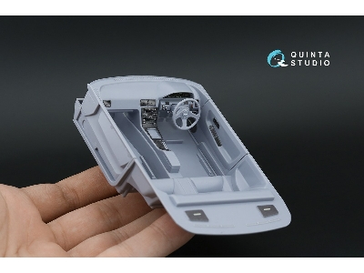 Nissan Silvia S13 - 3d-printed & Coloured Interior With Metal Sticker Parts (For Aoshima Kits) - zdjęcie 7