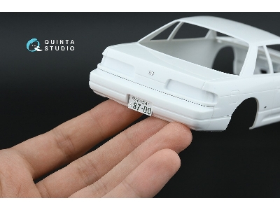 Nissan Silvia S13 - 3d-printed & Coloured Interior With Metal Sticker Parts (For Aoshima Kits) - zdjęcie 10