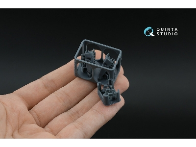 Porsche 911 Gt3 Rs (992) - 3d-printed & Coloured Interior With 3d-printed Resin Parts (For Tamiya Kits) - zdjęcie 6