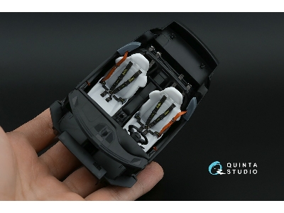 Porsche 911 Gt3 Rs (992) - 3d-printed & Coloured Interior With 3d-printed Resin Parts (For Tamiya Kits) - zdjęcie 10
