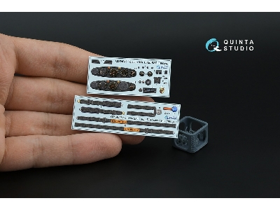 Porsche 934 Turbo Rsr - 3d-printed & Coloured Interior With 3d-printed Resin Parts (For Tamiya Kits) - zdjęcie 2