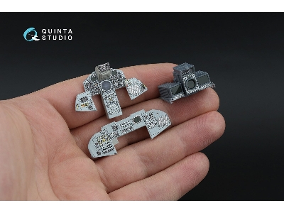 Panavia Tornado Gr.1 - 3d-printed & Coloured Interior With 3d-printed Parts (For Italeri Kits) - zdjęcie 12