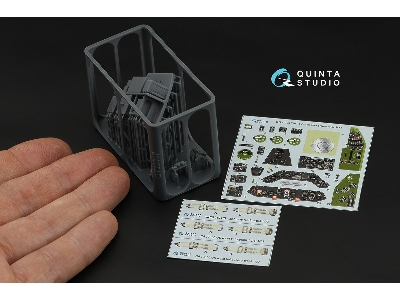 Douglas Tbd-1 Devastator - 3d-printed & Coloured Interior With 3d-printed Parts (For Trumpeter Kits) - zdjęcie 2