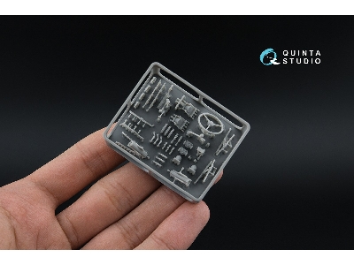 Kraz-255b - 3d-printed & Coloured Interior With 3d-printed Parts (For Roden Kits) - zdjęcie 6