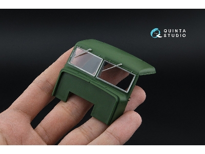 Kraz-255b - 3d-printed & Coloured Interior With 3d-printed Parts (For Roden Kits) - zdjęcie 8