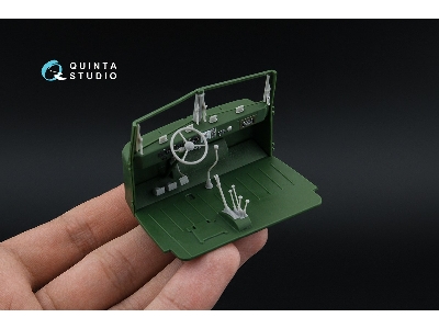 Kraz-255b - 3d-printed & Coloured Interior With 3d-printed Parts (For Roden Kits) - zdjęcie 10