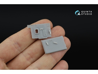 Toyota Fj43 Land Cruiser Series - 3d-printed & Coloured Interior With 3d-printed Parts (For Ak Interactive Kits) - zdjęcie 3