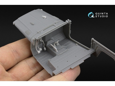Toyota Fj43 Land Cruiser Series - 3d-printed & Coloured Interior With 3d-printed Parts (For Ak Interactive Kits) - zdjęcie 13