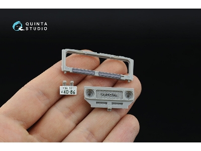 Toyota Fj43 Land Cruiser Series - 3d-printed & Coloured Interior With 3d-printed Parts (For Ak Interactive Kits) - zdjęcie 15