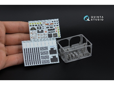 Mercedes-benz Wolf Ssa - 3d-printed & Coloured Interior With 3d-printed Resin Parts (For Neverland Hobby Kits) - zdjęcie 2
