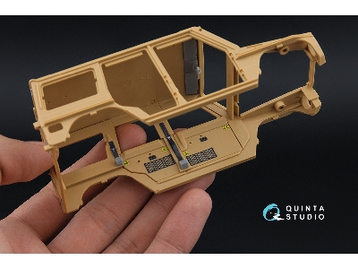 Mercedes-benz Wolf Ssa - 3d-printed & Coloured Interior With 3d-printed Resin Parts (For Neverland Hobby Kits) - zdjęcie 6